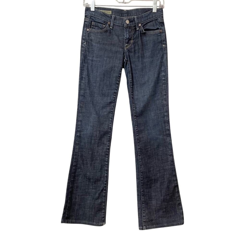 Citizens of Humanity Low Rise Y2K Bootcut Rainbow Back Pocket Jeans Womens 24